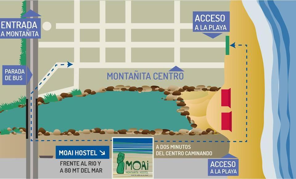 Hostal Moai Montañita Exteriér fotografie